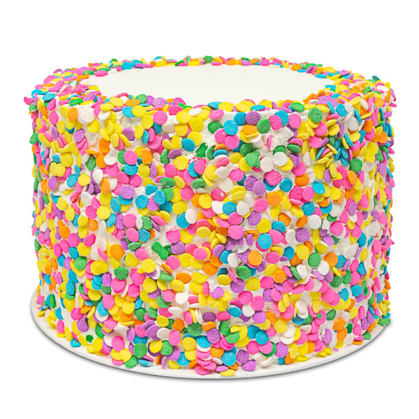 Confetti Decorated Cake