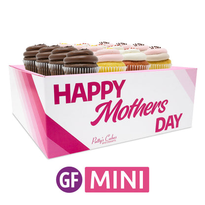 Gluten-Free Mini Cupcakes - Choose Your Flavors - 12 :|: Mother's Day Gift Box
