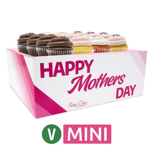 Vegan Mini Cupcakes - Choose Your Flavors - 12 :|: Mother's Day Gift Box