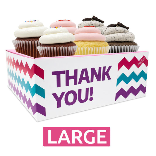Cupcake 6 Pack :|: Thank You Gift Box