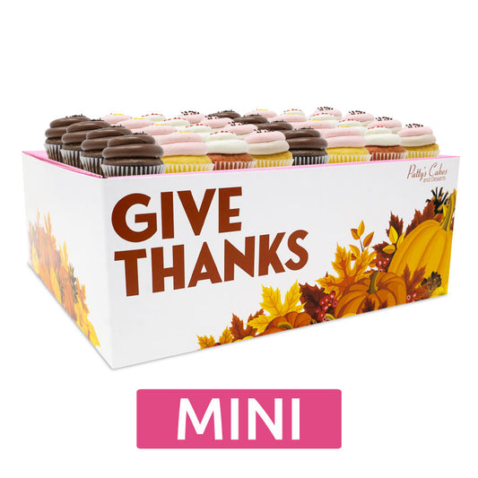 Mini Cupcakes - 24 Pack :|: Thanksgiving Gift Box