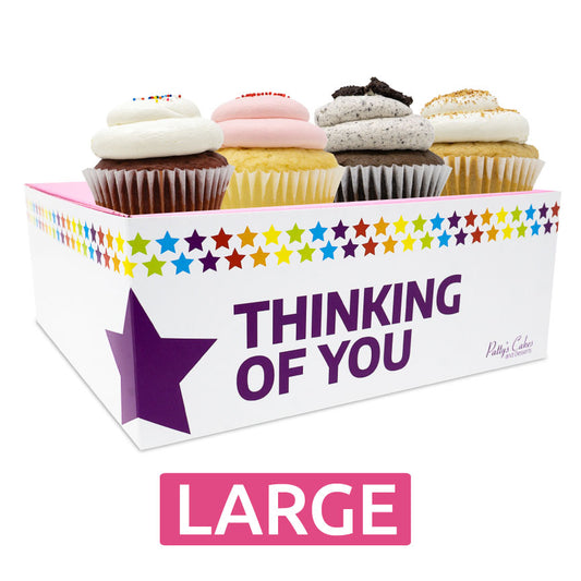 Cupcake 4 Pack :|: Thinking of You Gift Box