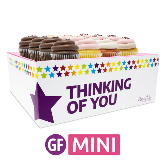 Gluten-Free Mini Cupcakes - Choose Your Flavors - 12 :|: Thinking of You Gift Box