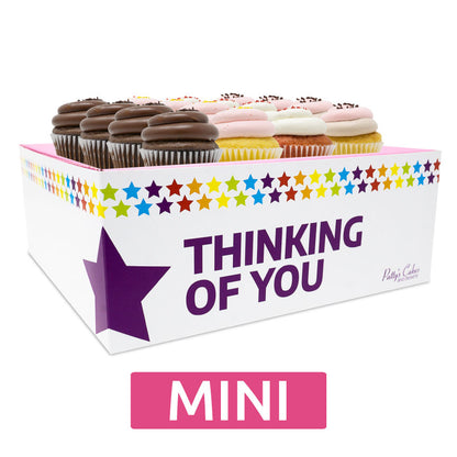 Mini Cupcakes Choose Your Flavors - 12 :|: Thinking of You Gift Box