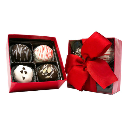 Cake Balls - Red Box 4 pack