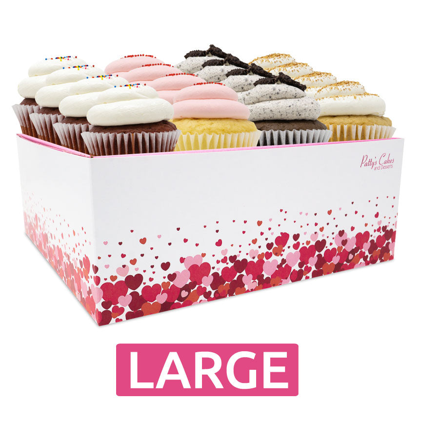 Cupcake 12 Pack :|: Hearts Gift Box