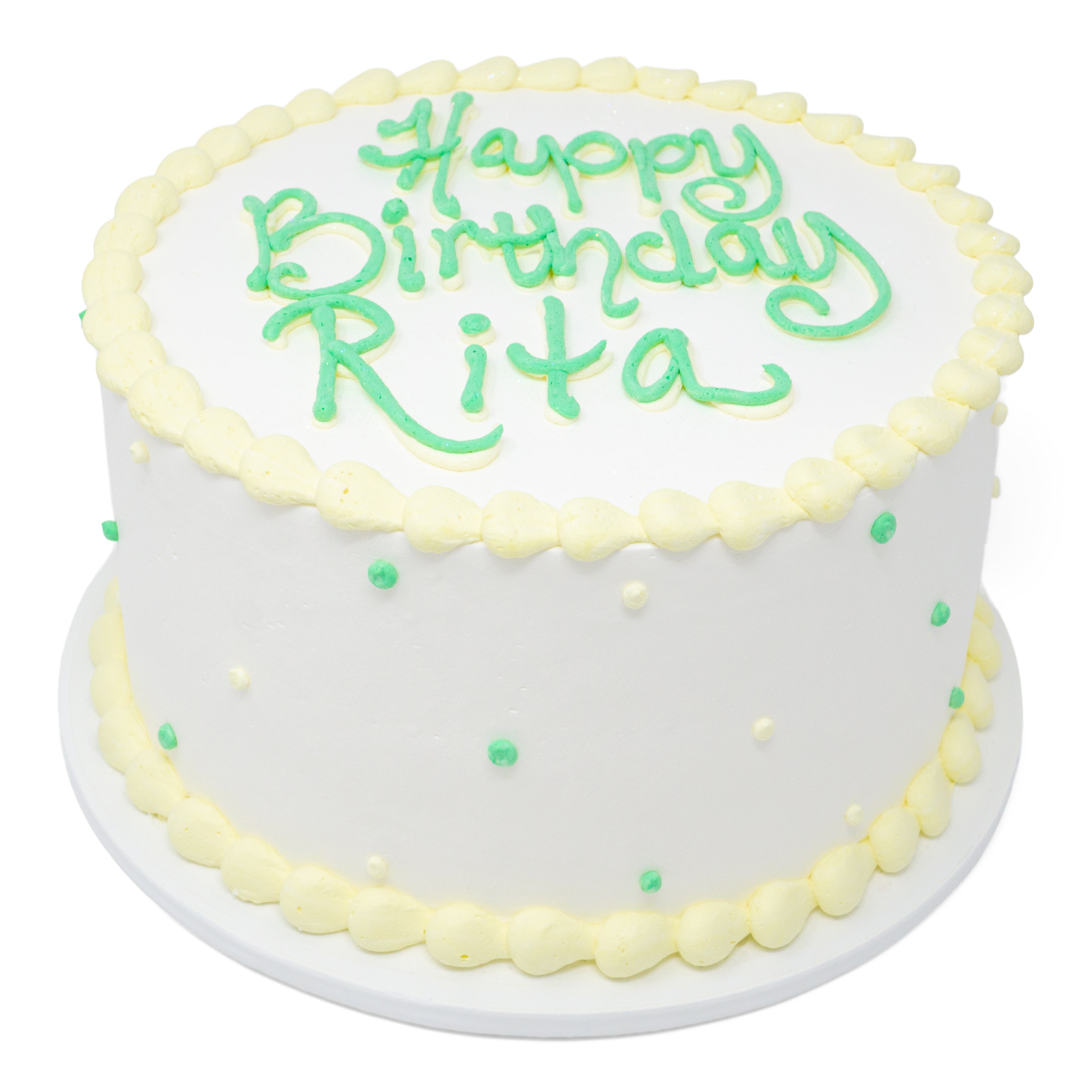 ❤️ Pink Birthday Cake For Reeta